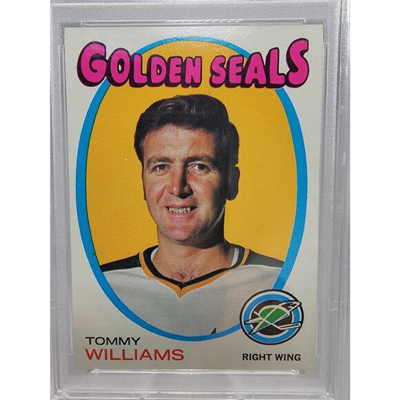1971 Topps #31 Tom Williams Golden Seals PSA 7 - NM - Picture 5 of 6